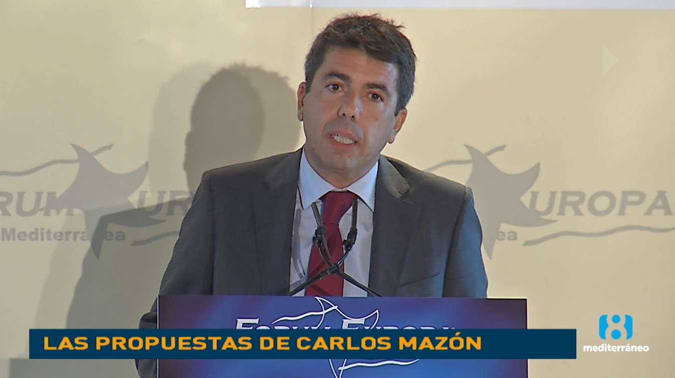 Mazón aboga por reducir el número de Consellerias