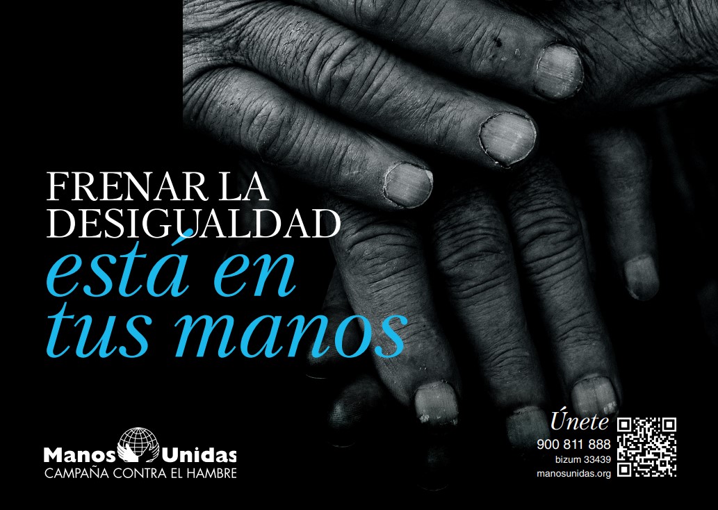 Manos Unidas llama a eliminar las inequidades que atentan contra la vida digna