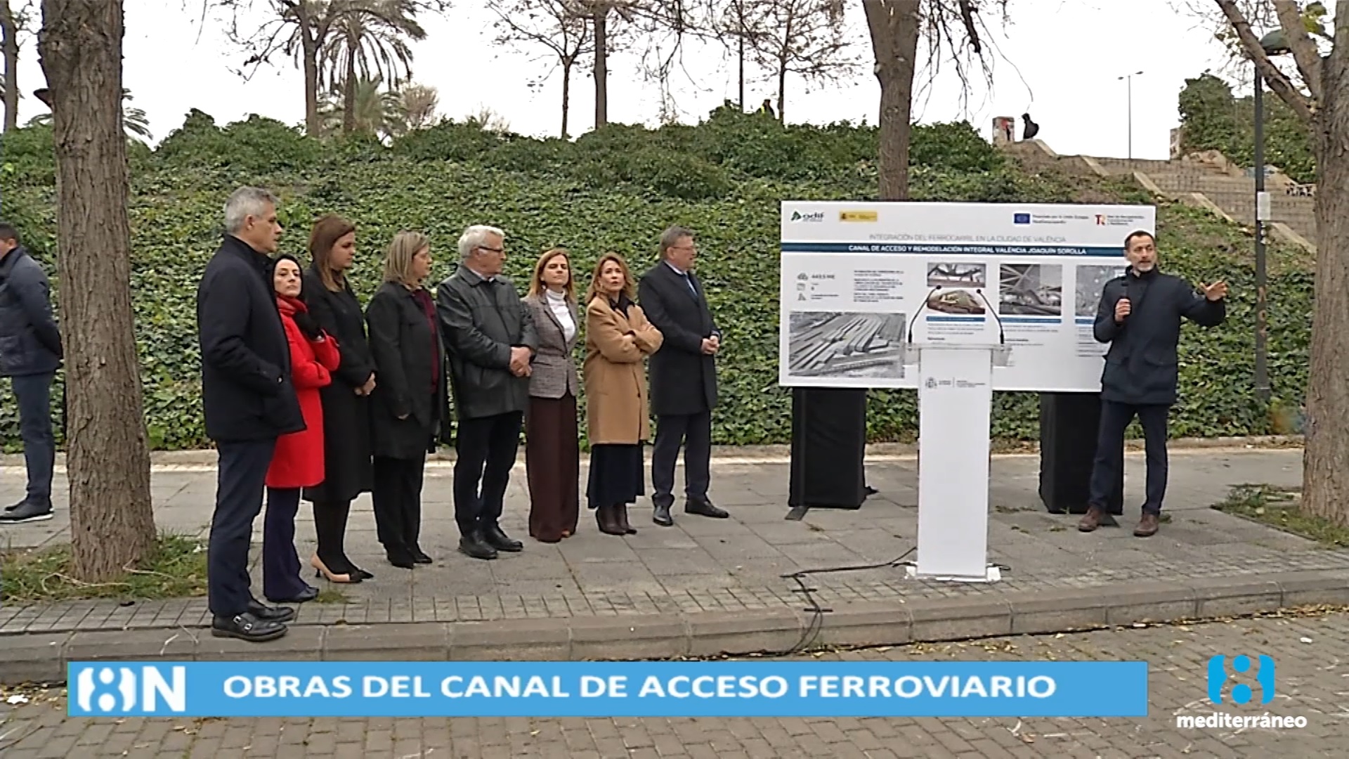Las obras del canal de acceso ferroviario de Valencia comenzarán en 