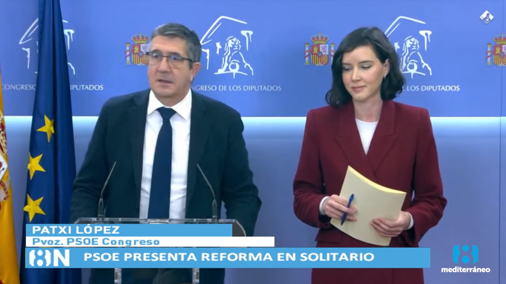 El PSOE presenta en solitario la reforma de la ley del 'solo sí es sí'
