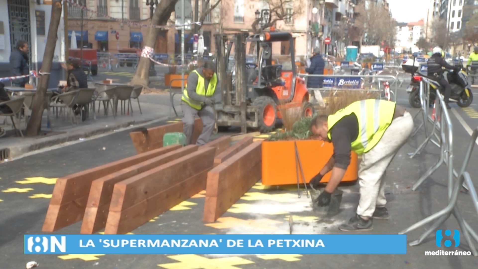 El diseño de la supermanzana de la Petxina sorprende a los vecinos