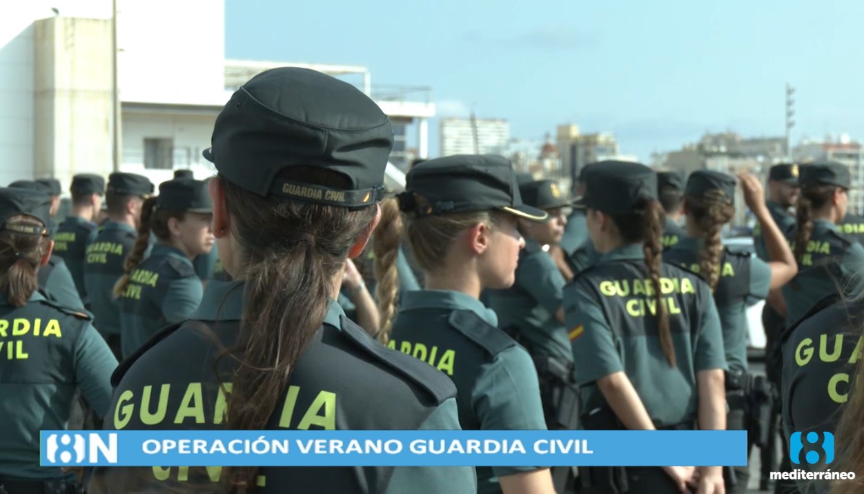 Alicante incorpora 85 Guardias Civiles en prácticas para reforzar la Operación Verano