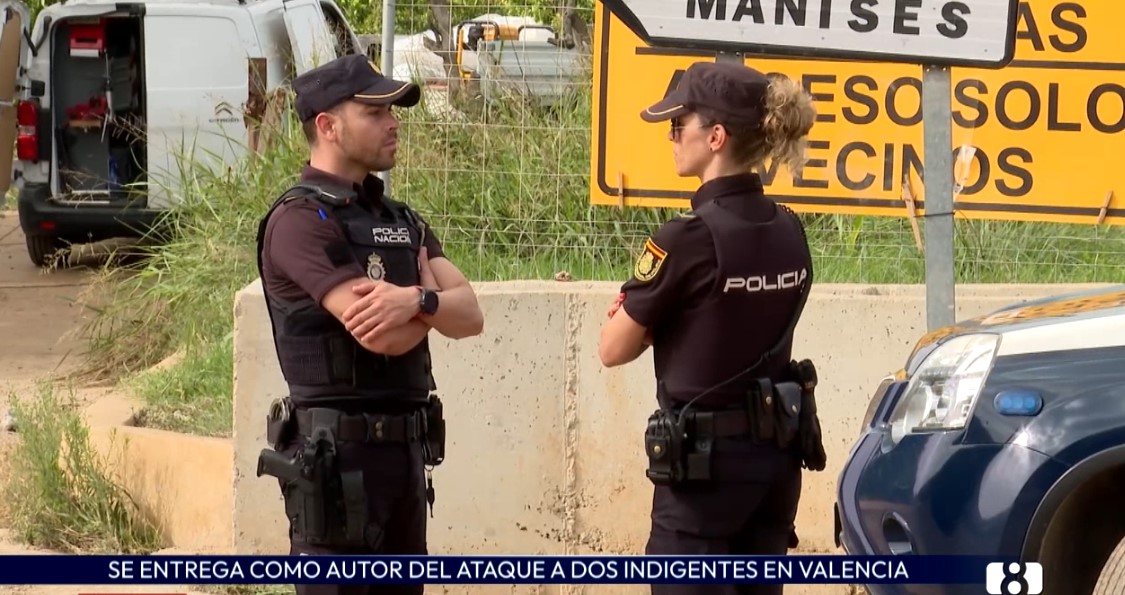 Brutal crimen en Valencia: un hombre mata a un indigente a pedradas