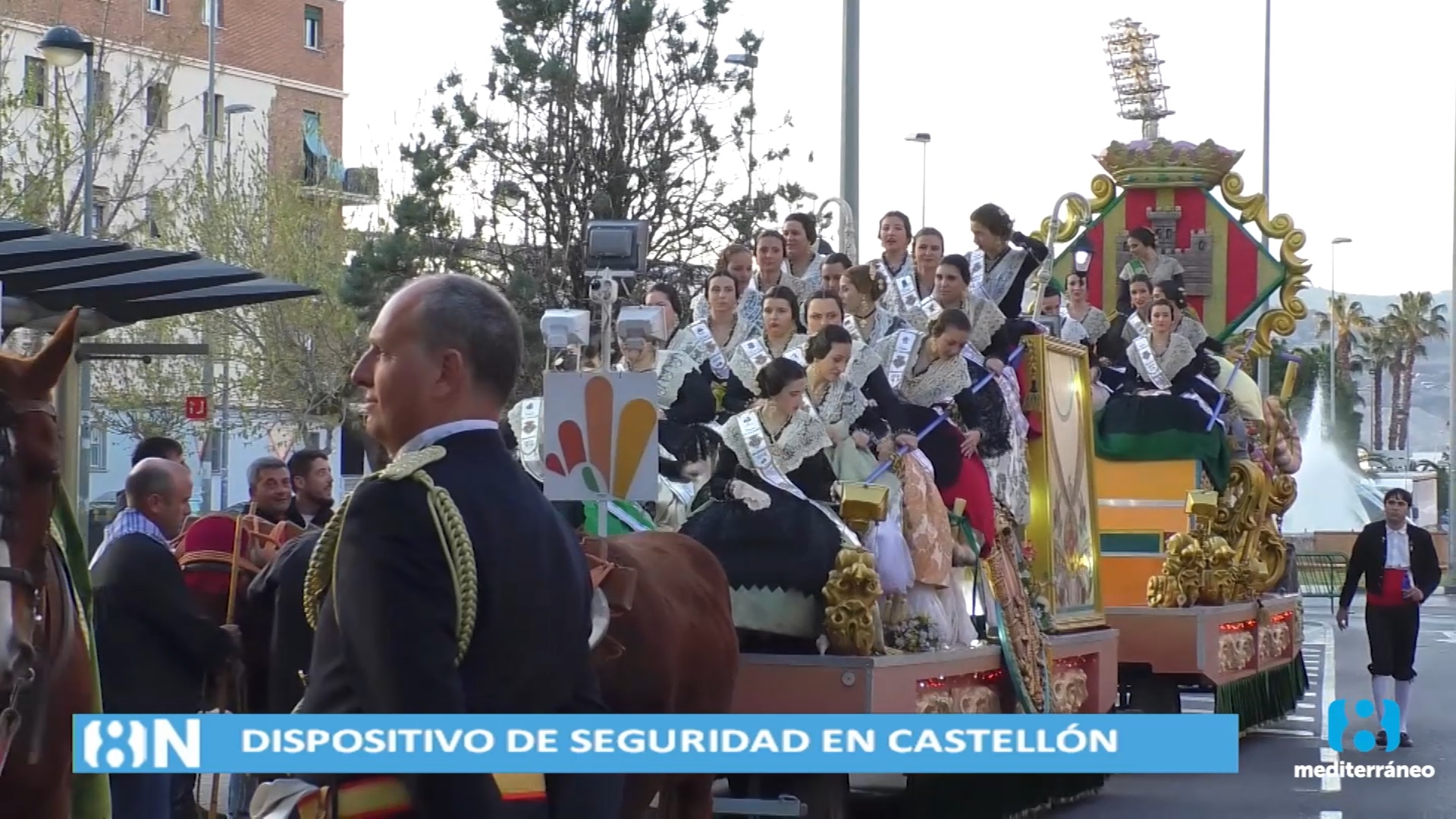 Castellón refuerza su seguridad para las fiestas de la Magdalena