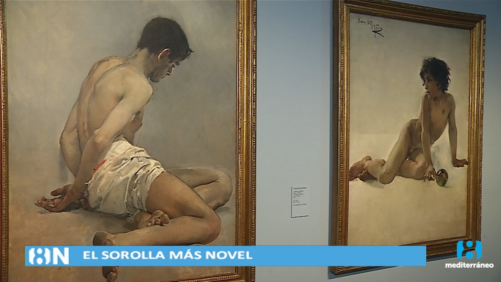 La Diputación de Valencia inaugura una exposición dedicada al joven Joaquín Sorolla