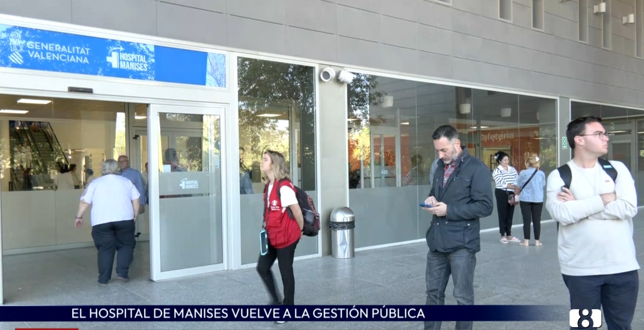 El Hospital de Manises vuelve a la gestión pública