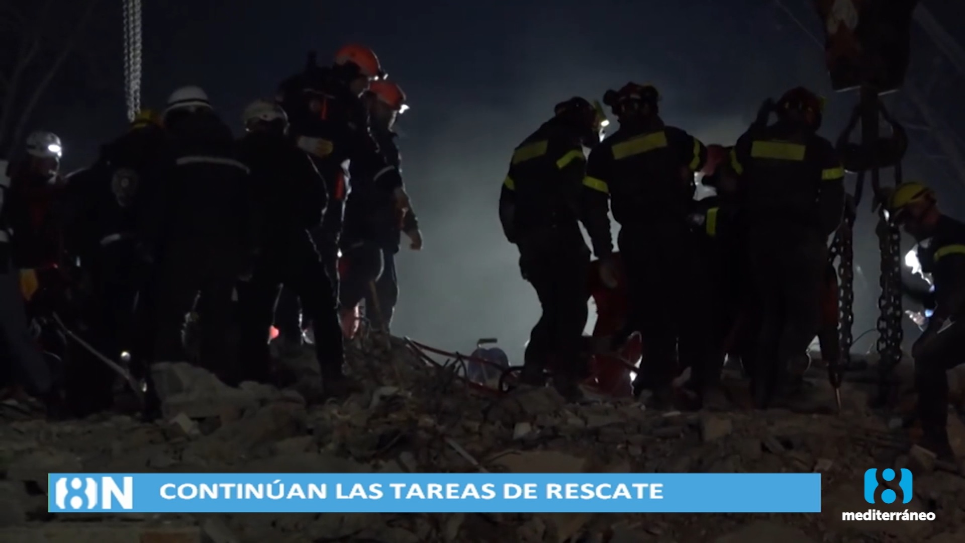 Sigue la búsqueda de supervivientes en Turquía y Siria