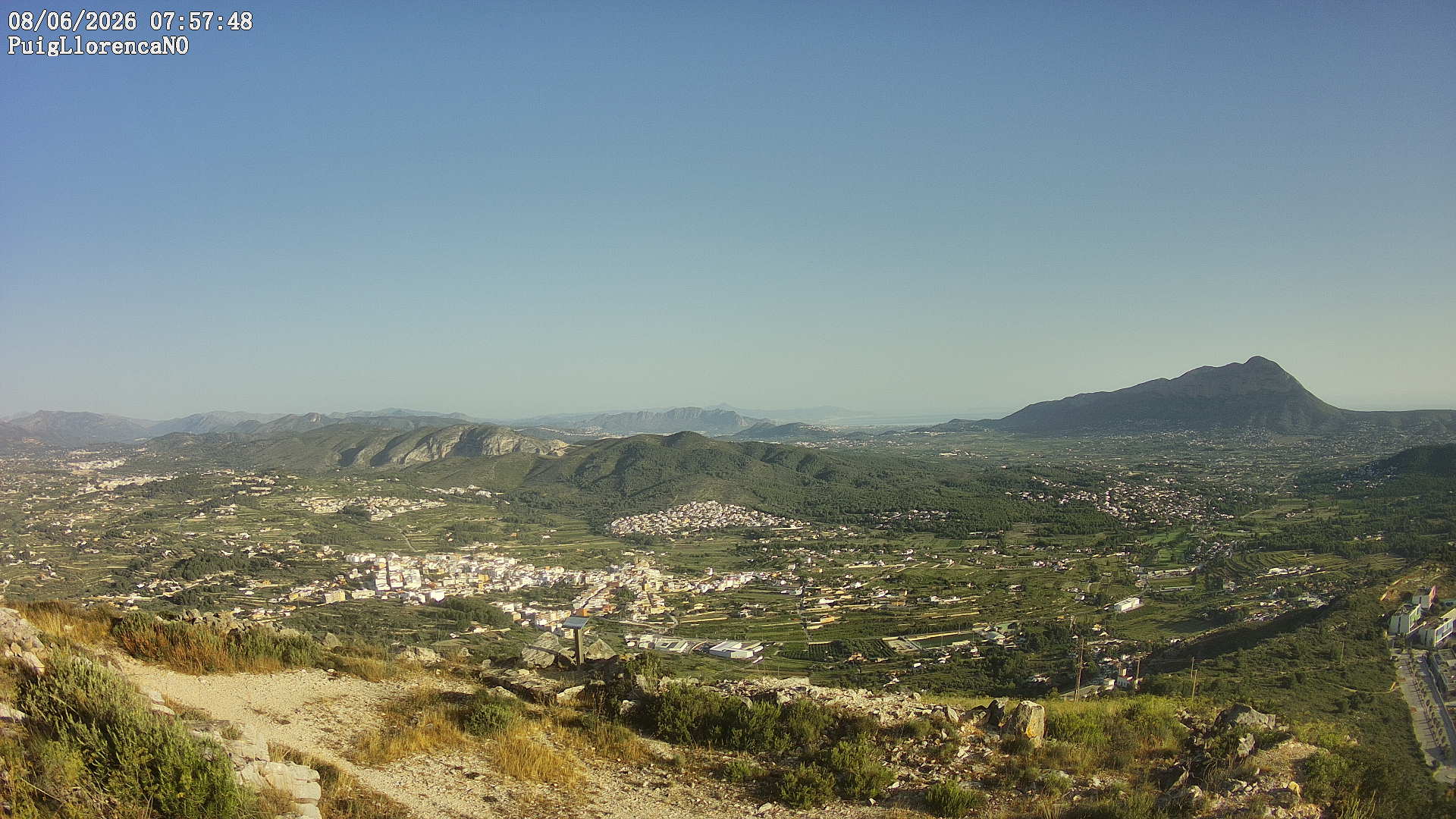 Calor hoy en el interior, con temperaturas moderadas el resto de la semana