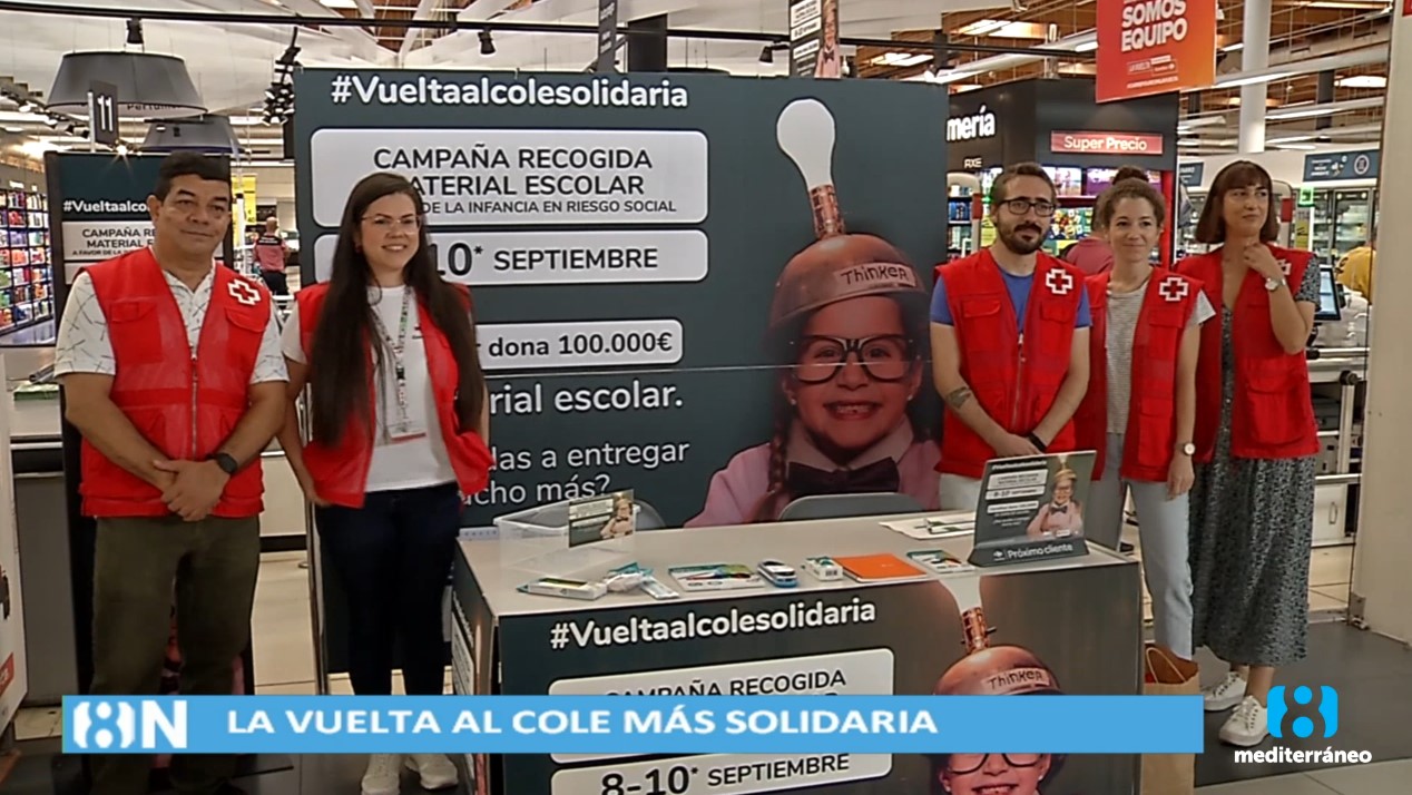 Fundación Solidaridad Carrefour y Cruz Roja lanzan la 'Vuelta al Cole Solidaria 2023'