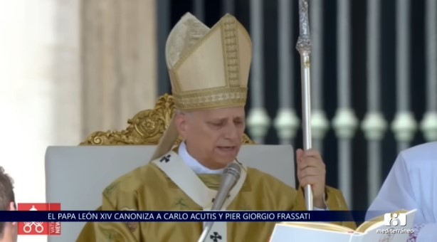 El papa León XIV canoniza a Carlo Acutis
