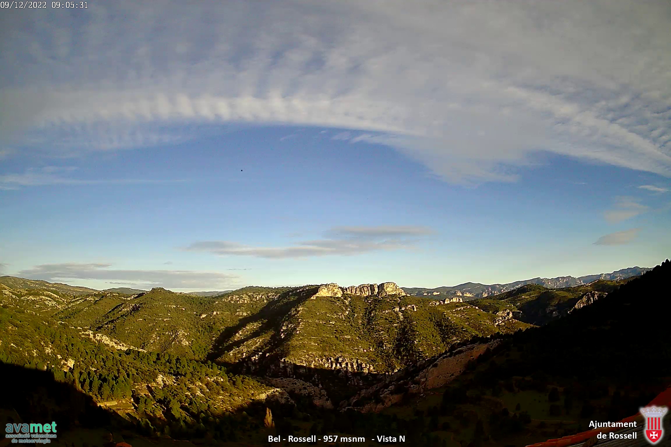 Nubes en aumento, que dejarán precipitaciones en el interior