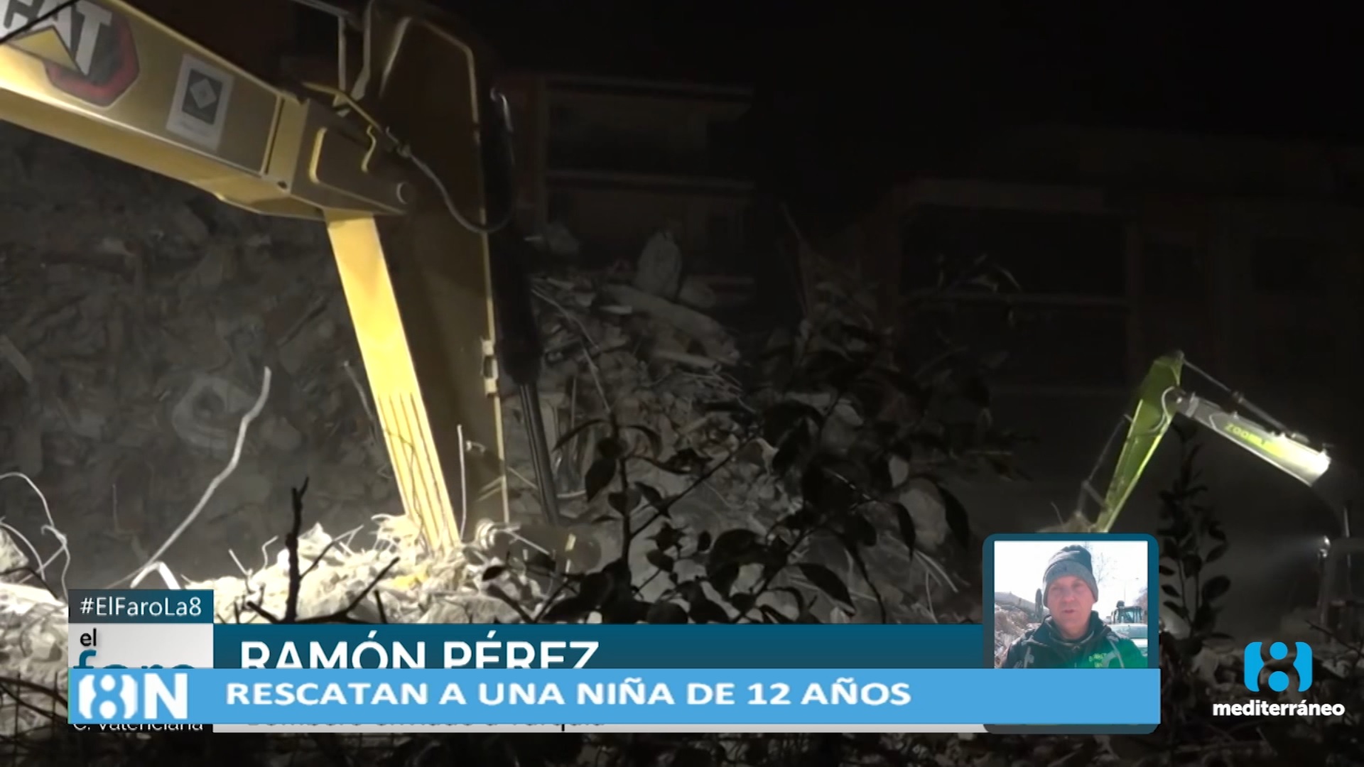 Los bomberos valencianos continúan con los rescates en Turquía y Siria