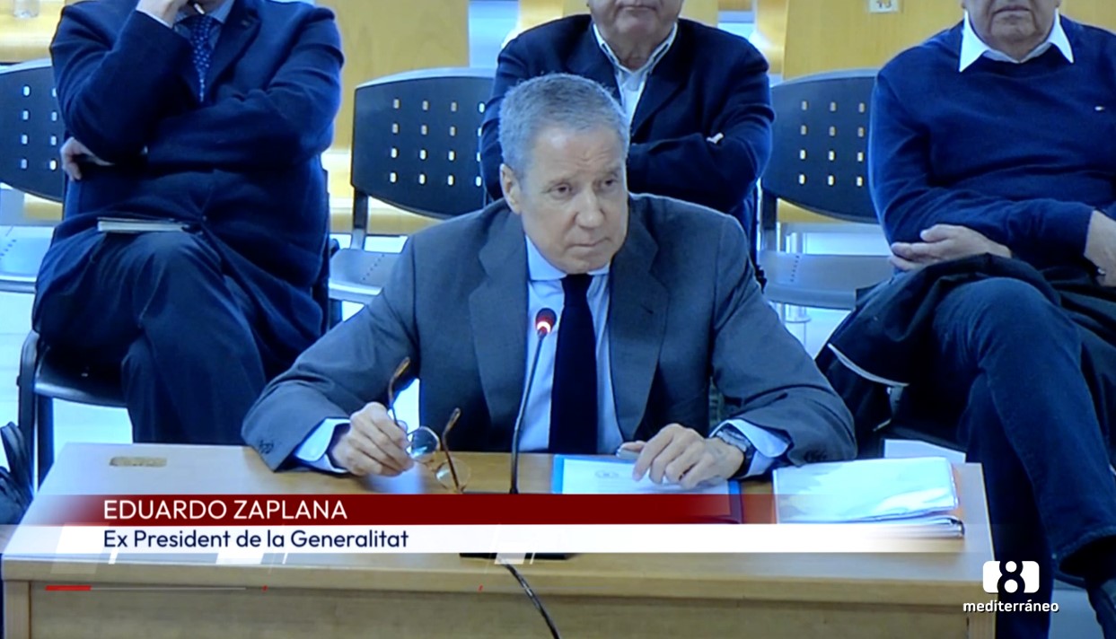 Zaplana declara ante el juez: 